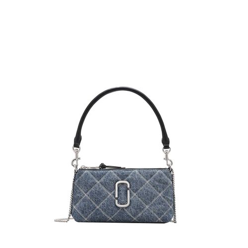 MARC JACOBS The Quilted Denim Snapshot Pochette